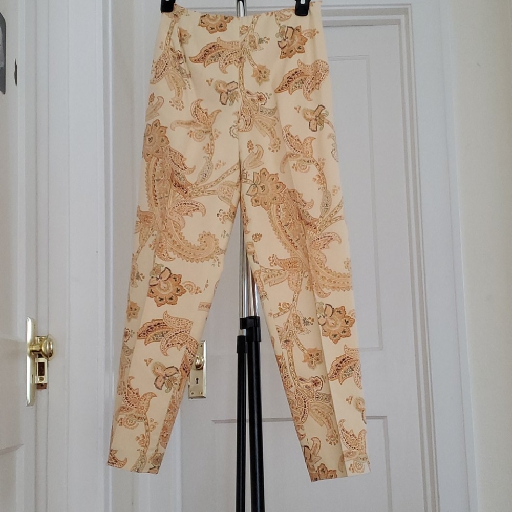 Talbots Womens side zip full length trousers